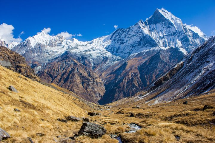 View from Annapurna Base Camp, Nepal